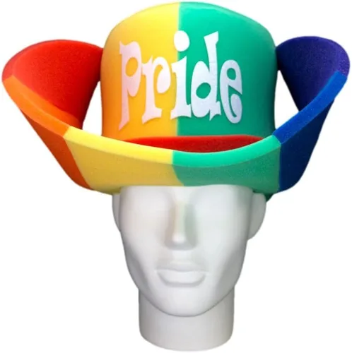 Vista 26 de FOAM PARTY HATS: Pride Hats