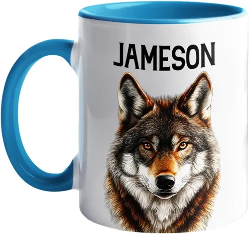 Vista 29 de Tazas de café de alpaca personalizadas elige nombre, regalos para hombres, mujeres, amantes de las alpacas, taza de café personalizada con acento