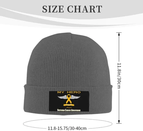 Vista 3 de Beanie Hat Unisex Stretchy Hat Soft Warmth Knit Hat Cap for Men & Women