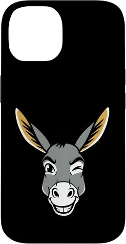 Vista 4 de Funny Wild Donkey Animal Lover Humor Design Gift Men Women Case for iPhone XR