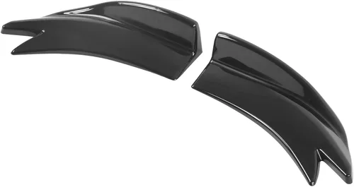 Vista 8 de Fydun 1 par de alerones de parachoques trasero universal para automóvil parachoques trasero difusor de labios alerón trasero protector de arañazos