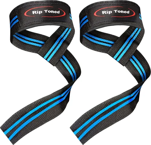Vista 15 de Rip Toned Lasso Lifting Straps for Weightlifting, 23¼" Padded