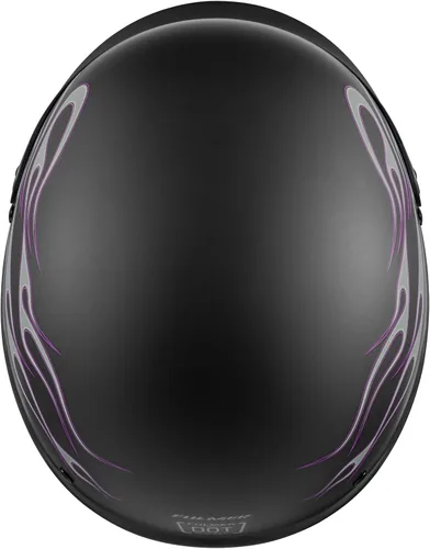 Vista 3 de FULMER 951 Scorch Half Casco (gris mate/morado - XS)