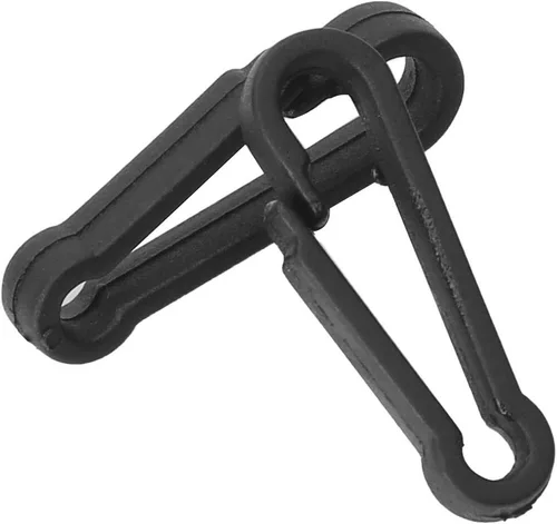 Vista 5 de Freebily 100 piezas de plástico clips ganchos mini hebilla paracord mochila correas bolsa piezas