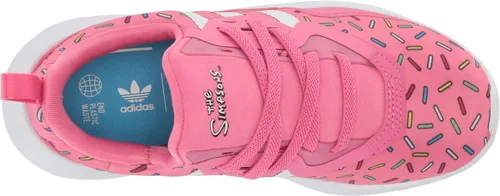 Vista 5 de adidas Originals Tenis Flex unisex para niños Semi Solar RosaBlancoSemi Solar Rosa