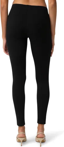 Vista 2 de no nonsense Leggings para mujer: cintura elástica suave al tacto de algodón Negro