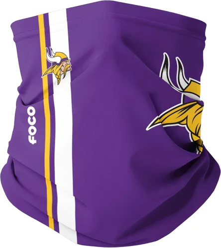 Vista 186 de FOCO NFL unisex-adult Nfl Team Logo Neck Gaiter Multiuse Mini impresión del color del equipo.