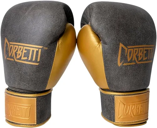 Vista 13 de Comfortech (CTG) Muay Thai Boxing Gloves for Men and Women, Featuring Double Stitched Kevlar and Full Grain Leather, Designed for Training