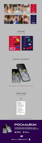 Vista 7 de 8TURN UNCHARTED DRIFT 2nd Mini Album Contents+POB+Photocard+Sticker+Postcard+Tracking Sealed Full SET UNCHARTED+DRIFT+POCA