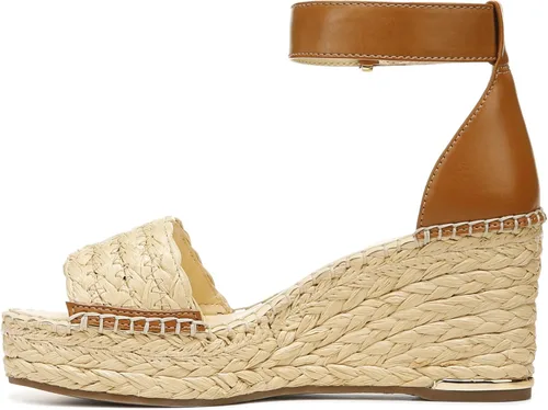 Vista 14 de Franco Sarto Sandalias de cuña Clemens Raffia para mujer Raffia Beige