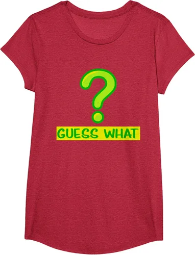 Vista 40 de Question Mark playera Guess What playera, hombre XL, Púrpura