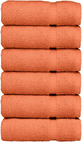 Vista 19 de Colección Luxury Hotel & Spa Altamente Absorbente, Secado Rápido 100% Algodón Turco 700 GSM, Toalla Eco Amigable, para Baño Borde Dobby Toalla