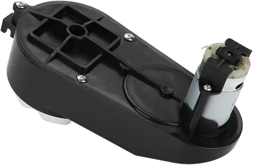 Vista 6 de Caja de cambios 12V390 20000RPM con motor de CC, motor RS390 de 12 V con caja de engranajes para niños, accesorios de paseo eléctrico para niños