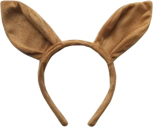 Vista 16 de Diadema de animales, sombrero y aro para Halloween, fiesta de Navidad, disfraz de mujer
