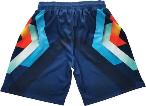 Vista 2 de TPAZGHE Pantalones cortos deportivos de baloncesto para hombre, malla para gimnasio, entrenamiento, entrenamiento, cordón, retro, casual, a la moda