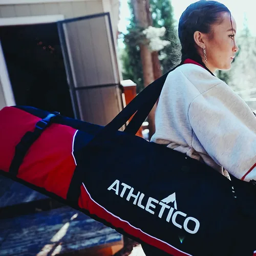 Vista 5 de Athletico Mogul Bolsa de esquí acolchada - Bolsa de viaje individual para esquí completamente acolchada