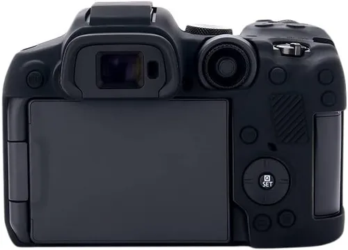 Vista 4 de Rieibi EOS R7 Funda De Cámara, Funda De Silicona Para Canon Eos R7 Cámara Digital, Cubierta Protectora De Silicona Para Canon R7 - Negro