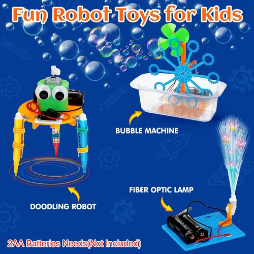 Vista 3 de Kits STEM para niños, juego de kit de robótica, juguetes educativos STEM
