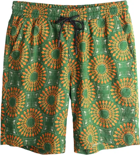 Vista 5 de VATPAVE Camisas hawaianas florales de manga corta con botones para hombre