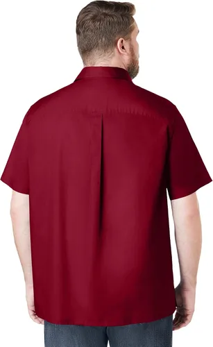 Vista 3 de KingSize - Camisa deportiva de bolsillos y mangas cortas para hombres grandes y altos