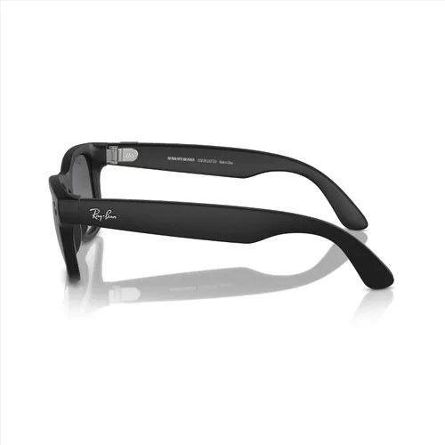 Vista 9 de Ray-Ban - Meta - Wayfarer Large Smart Glasses - Matte BlackGradient Graphite Polarized