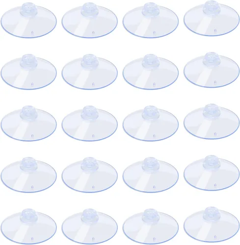 Vista 11 de Aquaneat - 20 paquetes de ventosas de succión con almohadillas transparentes de 0.8 pulgadas sin ganchos para la organización y decoración del hogar