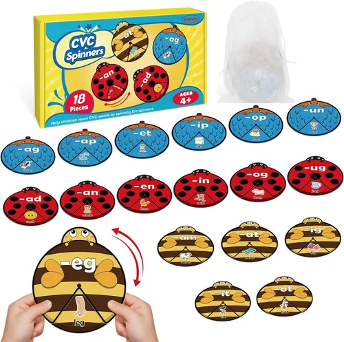 Vista 8 de Kasfalci Tarjetas del alfabeto, juguetes de aprendizaje del alfabeto, aprendizaje ABC para niños pequeños, juego de cartas a juego, palabras a