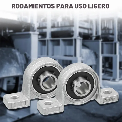 Vista 6 de 4 piezas de 10 mm Rodamiento con Brida Cojinete de Empuje o Descanso Montado KP000 Bloque de Rodamiento