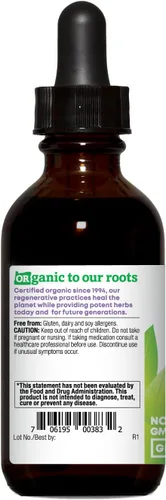 Vista 3 de Oregon's Wild Harvest Ashwagandha orgánica, 2 fl oz (2.0 fl oz)