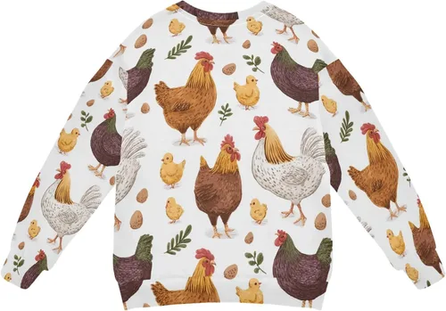 Vista 80 de Plaaee Sudadera de forro polar de manga larga con cuello redondo para niños o niñas, estampado de camiones monstruos, 4T