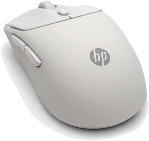 Vista 12 de HP Ratón inalámbrico silencioso 400, Bluetooth dual y 2.4 GHz, silicona suave, clics silenciosos, rueda Microsoft, batería de 24 meses, 6000 DPI