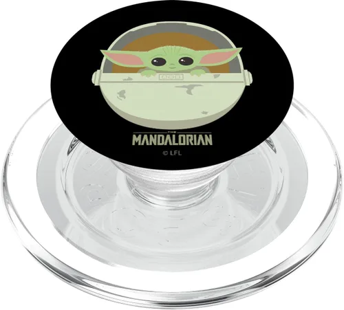 Vista 8 de Star Wars The Mandalorian El Niño Lindo Cuna PopSockets PopSockets PopGrip: Agarre intercambiable para teléfonos y tabletas