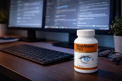 Vista 5 de MaxiVision® PRO Meso Formula - Mesozeaxantina - Luteína - Zeaxantina - 90 Cápsulas, 1 Botella
