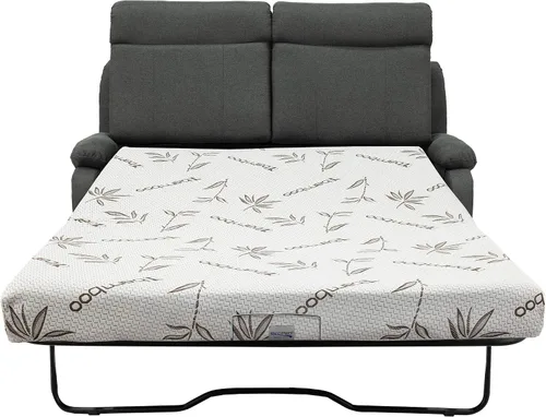 Vista 6 de RecPro Sofá biplaza Hide A Bed de 65 pulgadas Tela Colchón de espuma viscoelástica Sofá extraíble Muebles de sala de estar (Fósil)