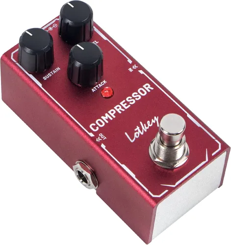 Vista 9 de Pedal de guitarra de distorsión Crunch, pedales de efectos eléctricos Lotkey Mini tipo DC 9V True Bypass