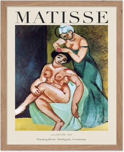 Vista 67 de Poster Master Póster Vintage de Henri Matisse – Impresión Retro de Fauvismo – Regalo para Artista, Inauguración de Casa – La Ventana, Maceta