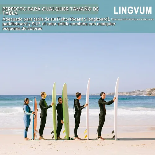 Vista 6 de Correa de SUP en espiral de alta calidad para tabla de remo de pie, cuerda de pierna, correa de muñeca para tabla de surf, tabla de remo, tabla Azul