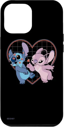 Vista 26 de Disney Lilo and Stitch Angel Heart Kisses - Carcasa para iPhone 17