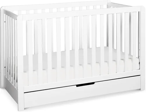Vista 9 de Carter's by Davinci Colby - Cuna convertible 4 en 1 - Cuna convertible con certificado GREENGUARD Gold para cama infantil, cama de día, cama
