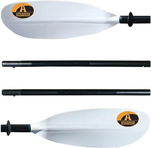 Vista 3 de Advanced Elements Adventure Voyage - Remo de kayak de 4 partes, color blanco, talla única