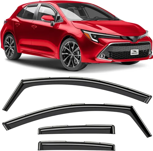 Vista 48 de Voron Glass in-Channel Rain Guards for Chevy Equinox 2018-2024 Para Equinox 18-24