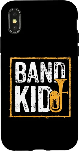 Vista 5 de Funny Baritone Kids Humour for Youth Brass Band Pride Case for iPhone 17