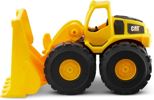Vista 8 de CAT Juguetes de construcción, Juguete de construcción Bulldozer de 15", Edades 2+, Plástico resistente, No requiere baterías, Serie Tough Rigs