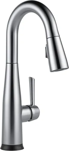 Vista 13 de Delta Faucet Essa Llave de una manija para bar/preparación con acoplamiento de magnatita y cabezal rociador Touch-Clean, 9913-AR-DST
