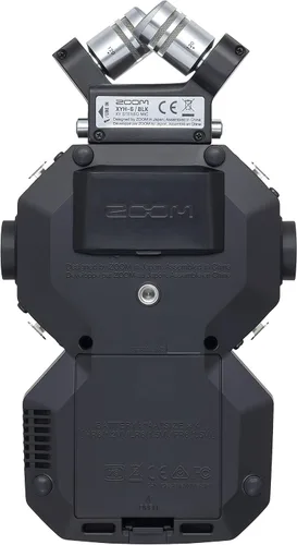 Vista 6 de Zoom H8 grabadora portátil de 12 pistas, micrófonos estéreo, 6 entradas, interfaz con pantalla táctil, interfaz de audio USB, funciona