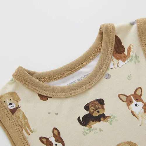 Vista 211 de pureborn Mameluco de algodón súper suave para bebés niños y niñas de 0 a 24 meses