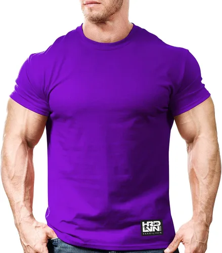 Vista 6 de Monsta Clothing Co. Camiseta de gimnasio para hombre (HRD-LVN Classic-000)