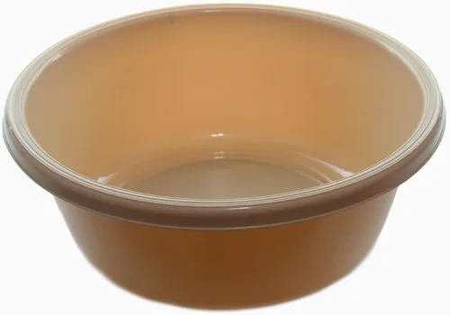 Vista 15 de Ybm Lavabo para casa, redondo, de plástico Blanco con puntos