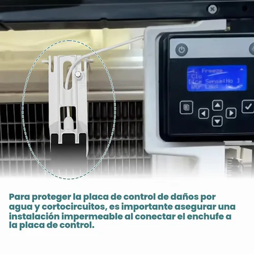 Vista 5 de 000008660 Conjunto de sonda de espesor de hielo para Manitowoc - Compatible con máquina de hielo de la serie Indigo - Control de espesor de hielo