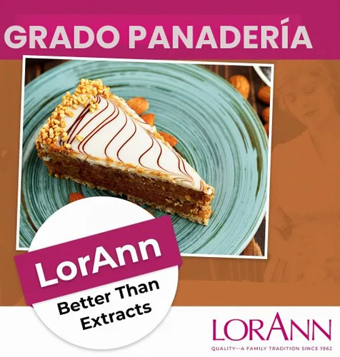 Vista 3 de LorAnn Oils Emulsión de almendras y saborizante para hornear